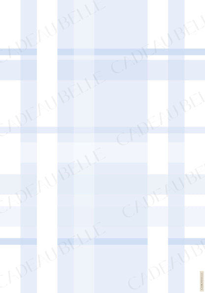 QUADRATI BLU - Flat Sheets