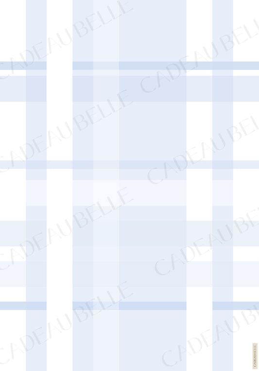 QUADRATI BLU - Box of 5 sheets