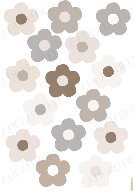 FIORI BRUNO - Box of 5 sheets