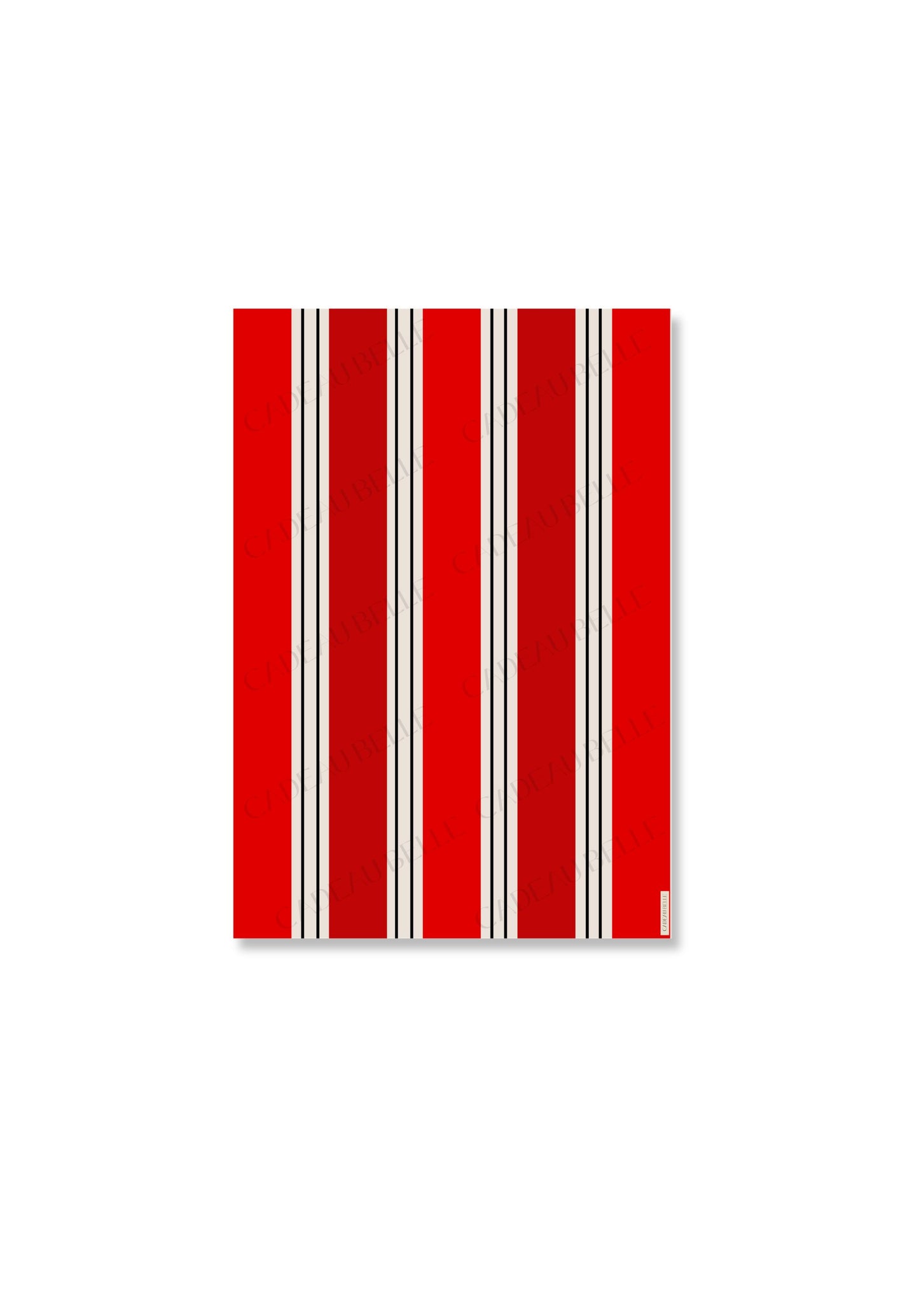 RAYURE ROUGE - Flat Sheets
