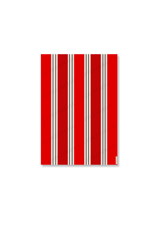 RAYURE ROUGE - Flat Sheets