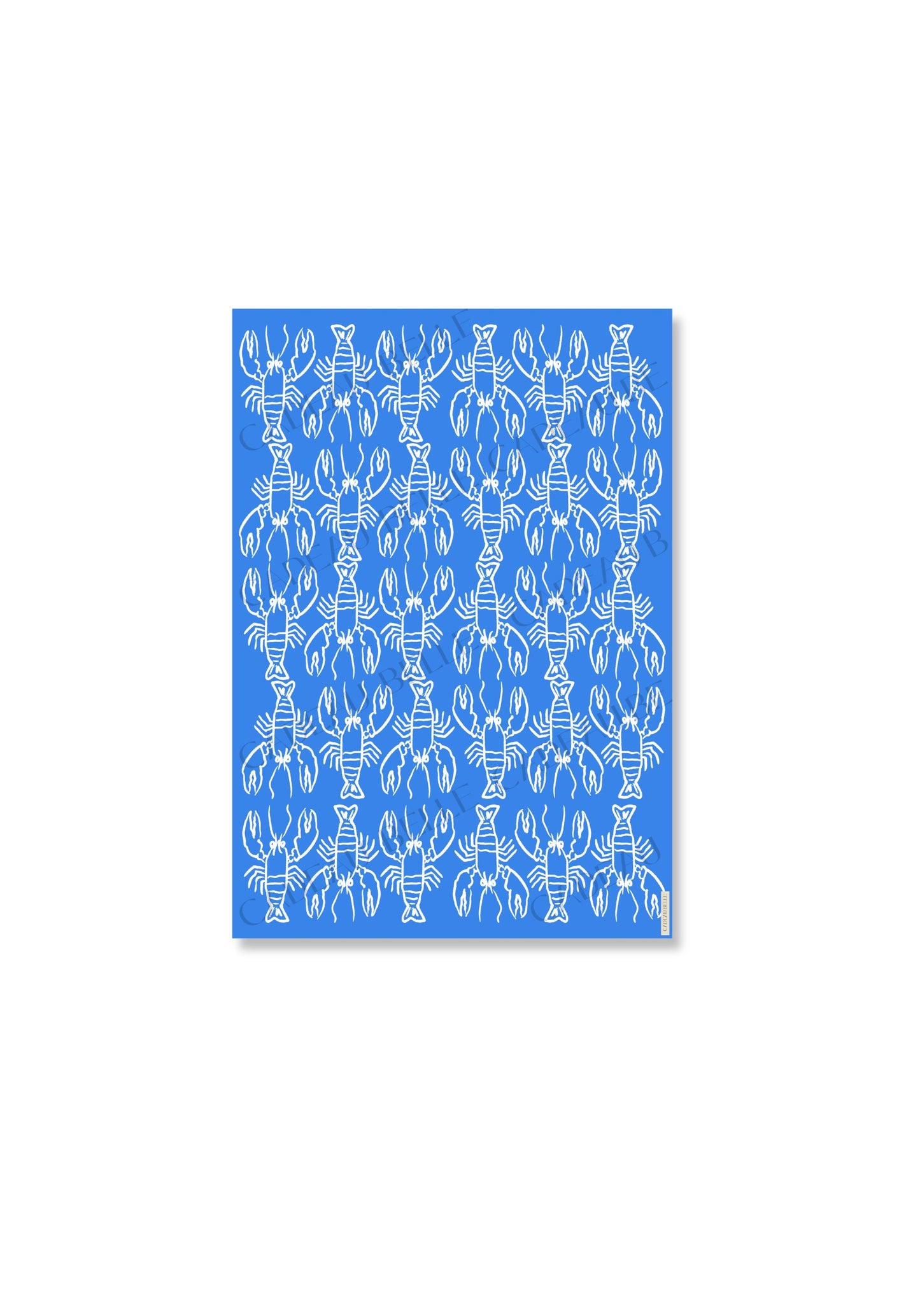 ARAGOSTE BLU - Flat Sheets