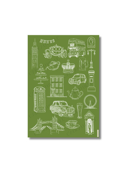 LONDON CALLING - Flat Sheets