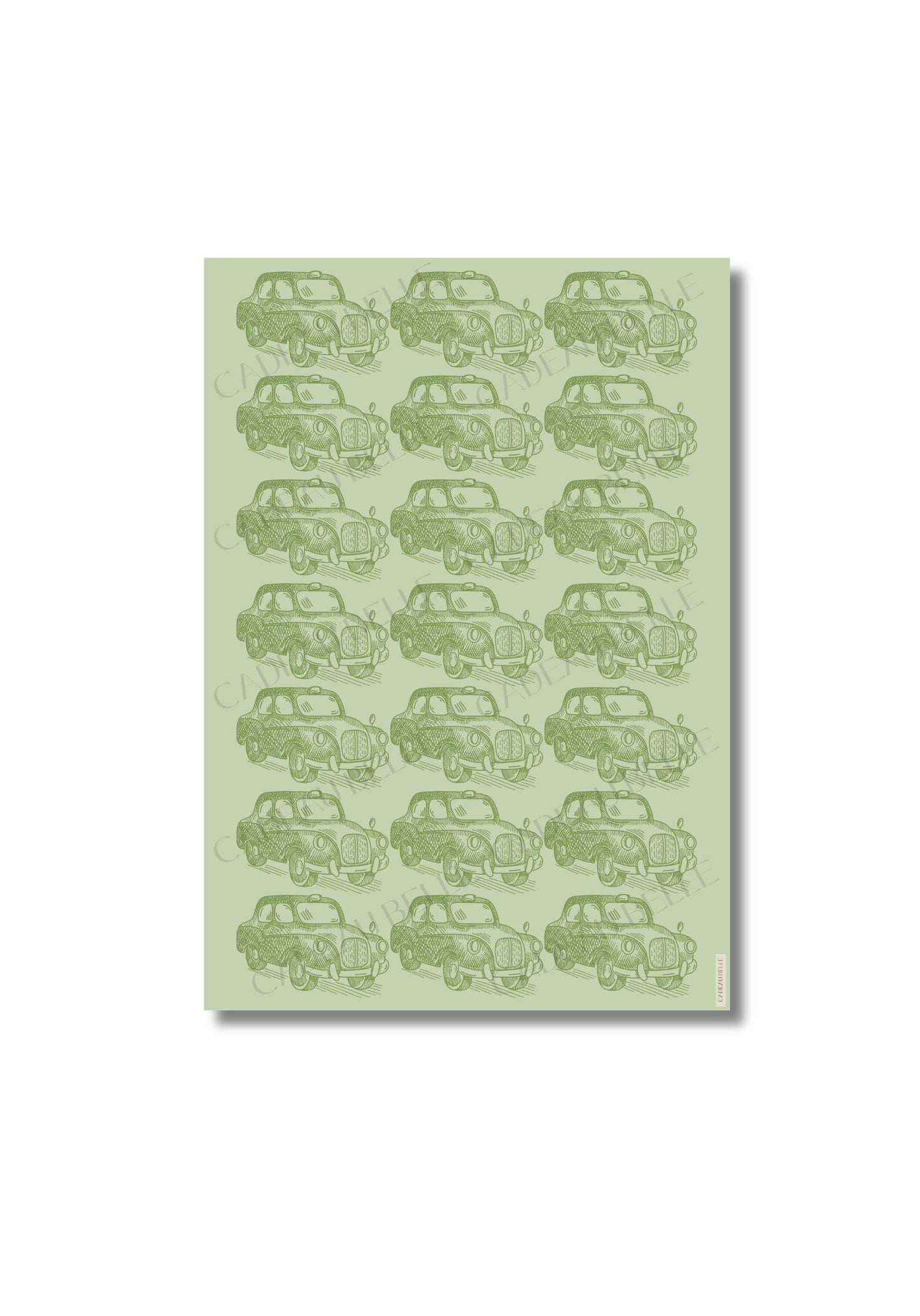 LONDON CAB- Flat Sheets