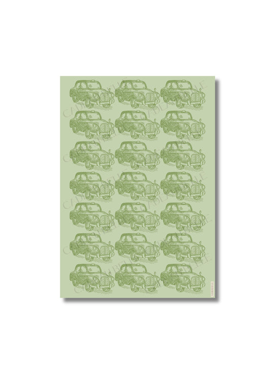 LONDON CAB- Flat Sheets