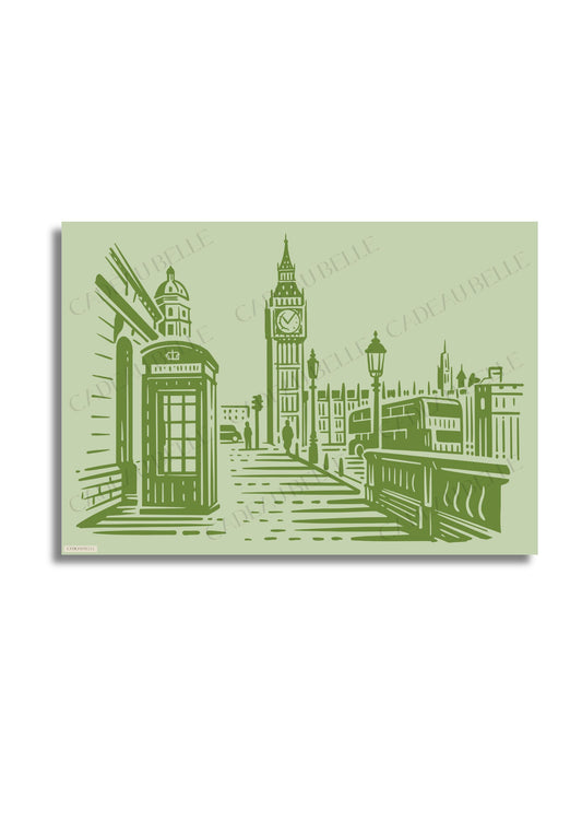 LONDON STREET - Flat Sheets