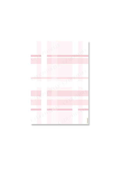 QUADRATI ROSA - Flat Sheets