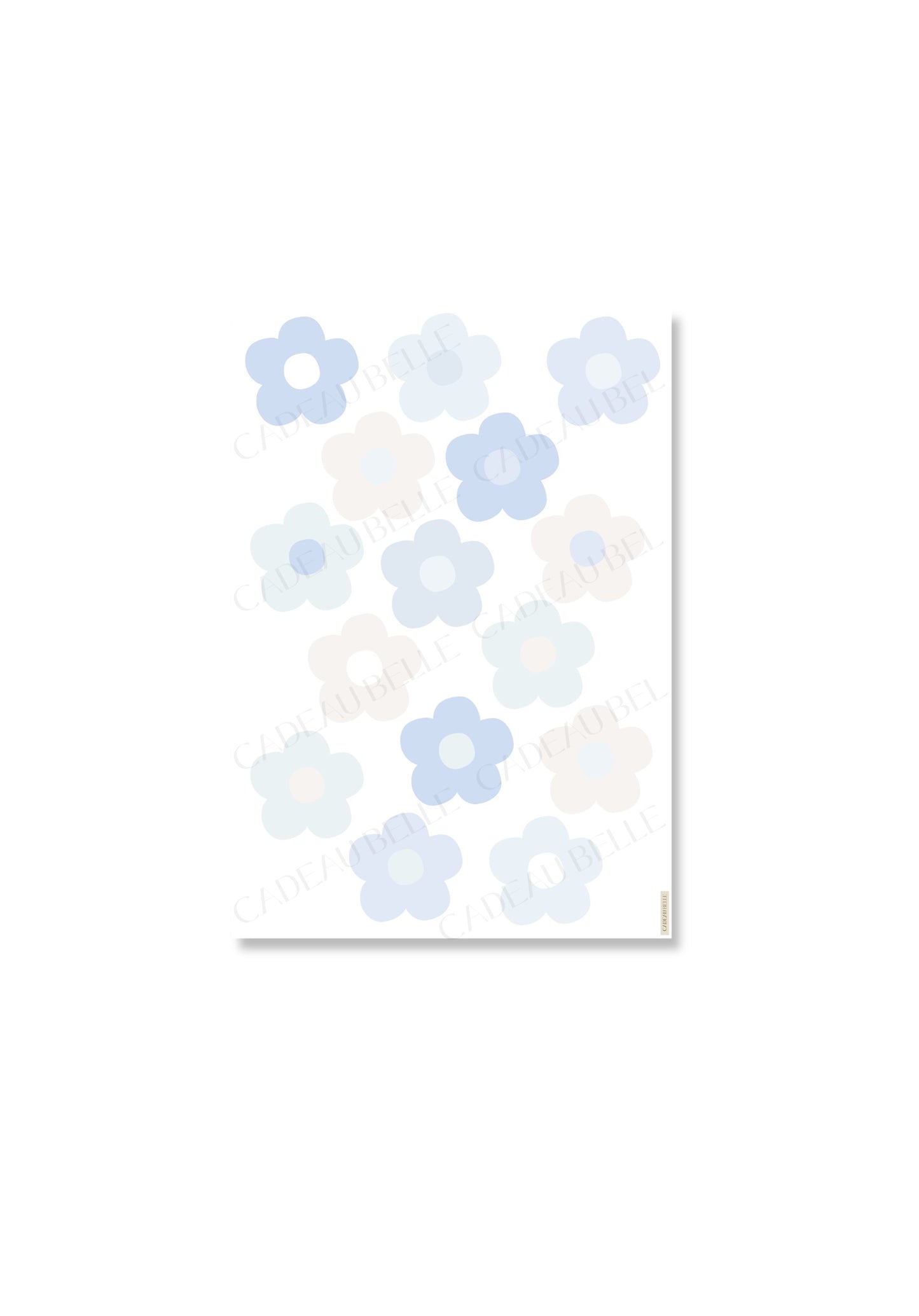 FIORI BLU - Flat Sheets