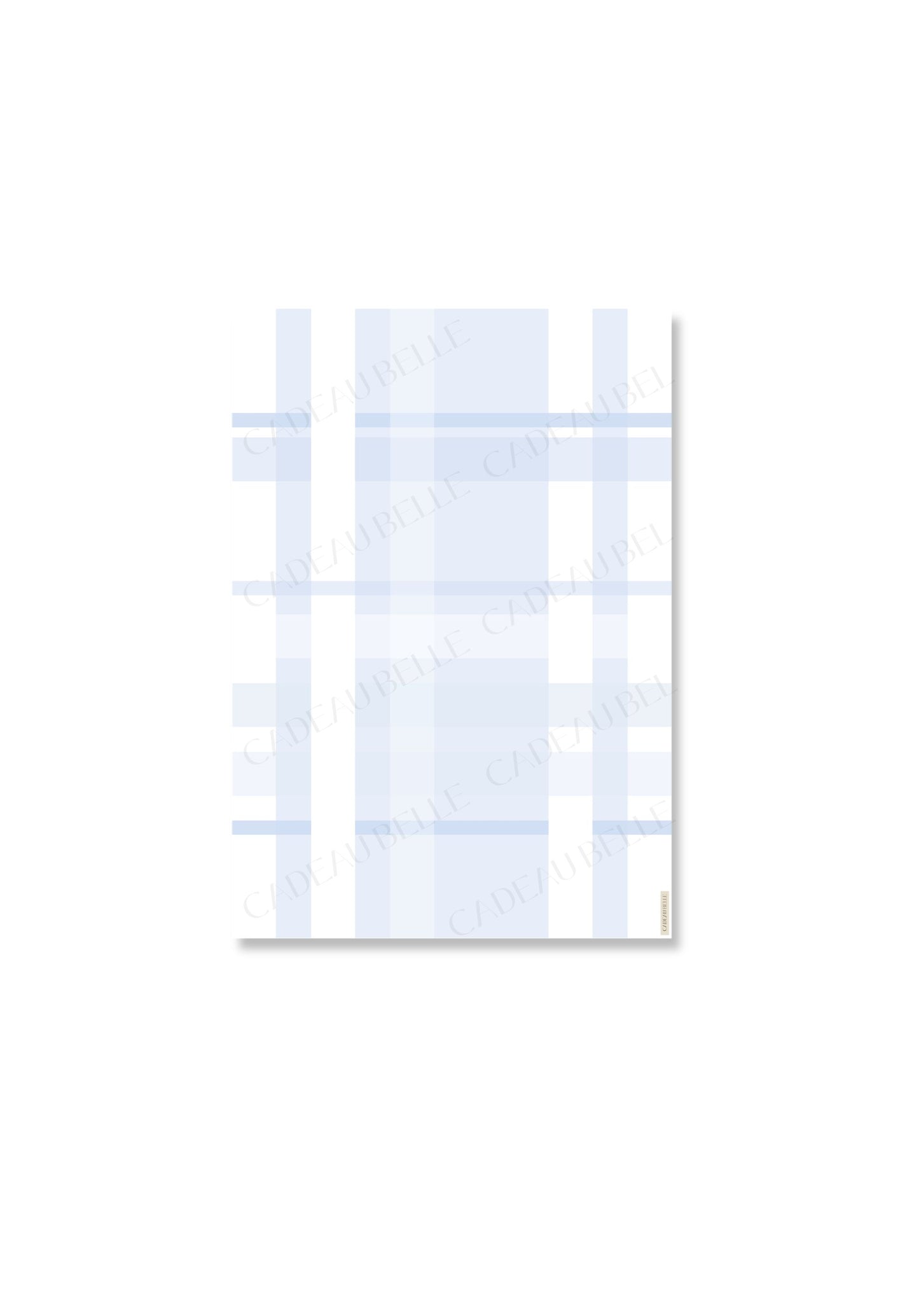 QUADRATI BLU - Flat Sheets