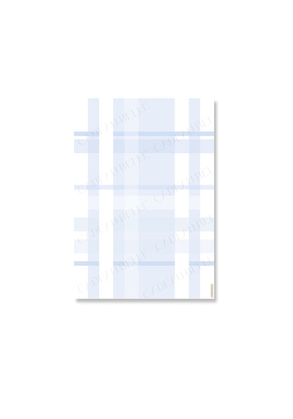 QUADRATI BLU - Flat Sheets