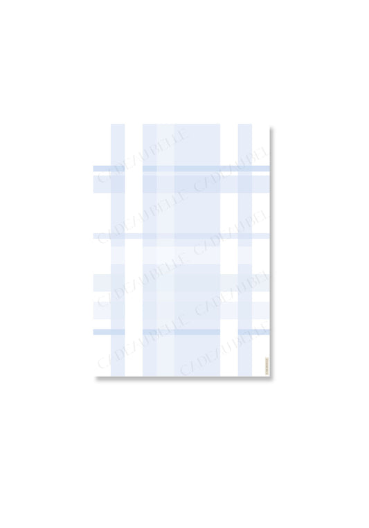 QUADRATI BLU - Flat Sheets
