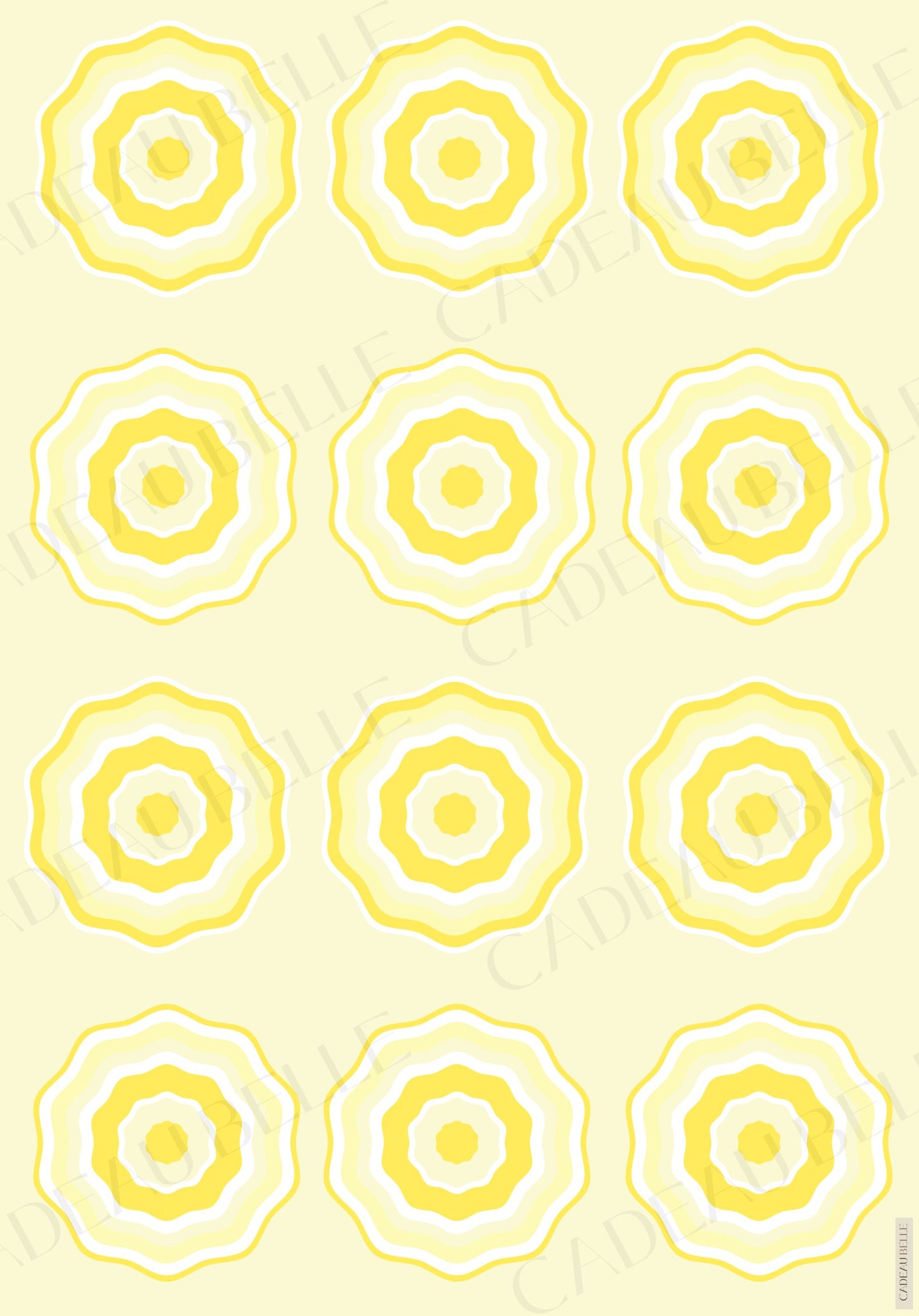 IL LIDO GIALLA - Box of 5 sheets