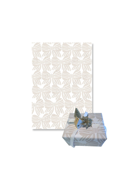 NOEL IVOIRE BOWS - Flat Sheets