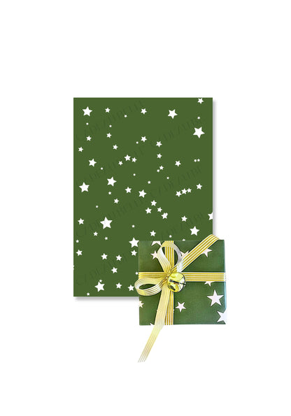 NOEL VERT STARS - Flat Sheets