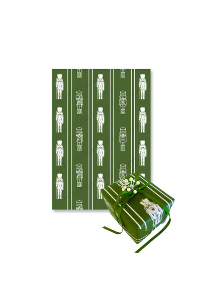 NOEL VERT NUTCRACKER - Flat Sheets