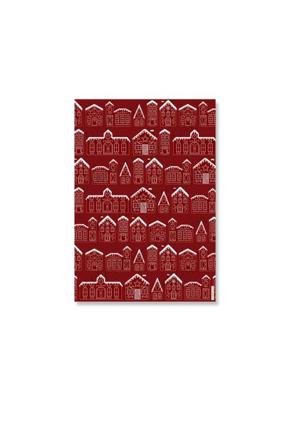 NOEL BORDEAUX GINGERBREAD - Flat Sheets