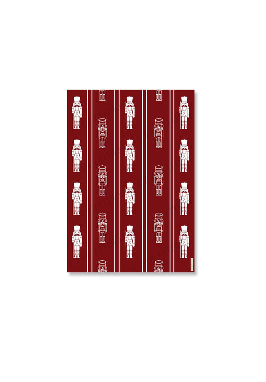NOEL BORDEAUX NUTCRACKER - Flat Sheets