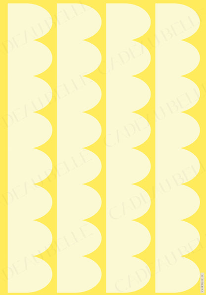 OMBRELLONI GIALLA - Flat Sheets